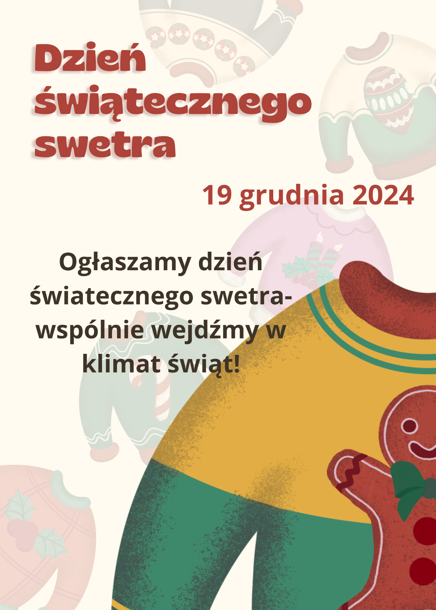 Sweter świąteczny